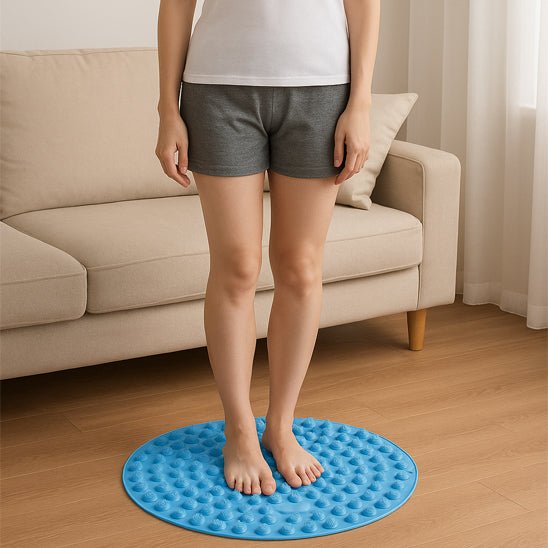Tapis d'acupression| Planche de massage ronde - Bien - être Shop